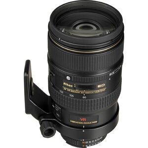 Nikon Black AF-S VR NIKKOR 80-400mm Telephoto Zoom Lens